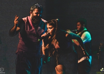 Cuatro Pesos y La Filarmónica en el Teatro Solis 17-2-23 – Foto- Facundo Vázquez