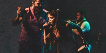 Cuatro Pesos y La Filarmónica en el Teatro Solis 17-2-23 – Foto- Facundo Vázquez