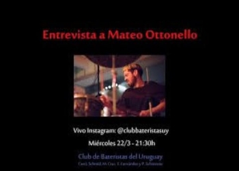 Entrevista del Club de Bateristas a Mateo Ottonello