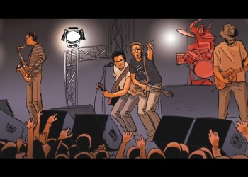 Fito & Fitipaldis - ROJITAS LAS OREJAS (Versión cómic "Y por supuesto LA LUNA")