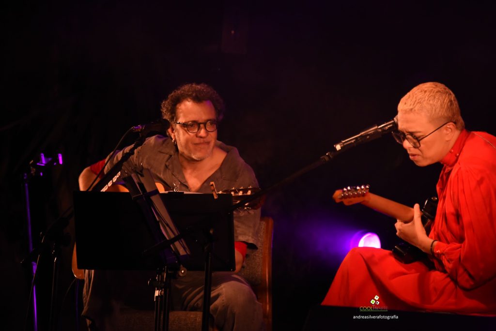 Paulinho Moska y María Gadú - MEDIO Y MEDIO - Febrero 2024 - Foto Andrea Silvera