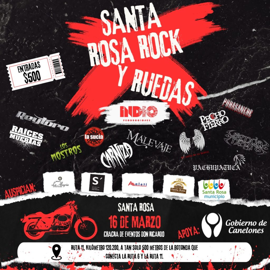 SANTA ROSA ROCK Y RUEDAS