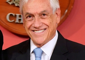Piñera en La Moneda en 2022