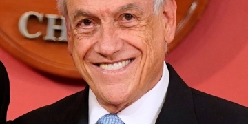 Piñera en La Moneda en 2022