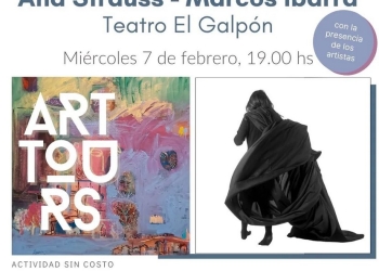 Ana Strauss y Marcos Ibarra dialogan en Teatro El Galpón - miércoles 7 de febrero 2024 - 19.00 - Teatro El Galpón - Sala N. Loureiro- Av. 18 de Julio 1618
