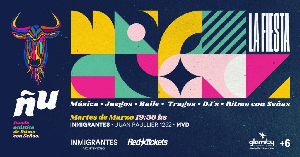 ÑU - LA FIESTA - Inmigrantes MVD - Será los martes de Marzo y vas a querer ser parte. ÑU - LA FIESTA - Inmigrantes MVD - Será los martes de Marzo y vas a querer ser parte.