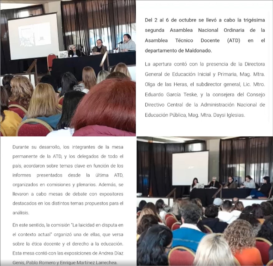 La laicidad como pluralidad y espacio en disputa - ATD de Primaria - Marzo 2024 La laicidad como pluralidad y espacio en disputa - ATD de Primaria - Marzo 2024