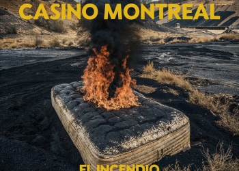 'El Incendio' es el flamante nuevo single de Casino Montreal Una canción fresca repleta de guitarras potentes, bases contundentes y sintetizadores que versa sobre esas ocasiones en las que renovarse es la única opción.