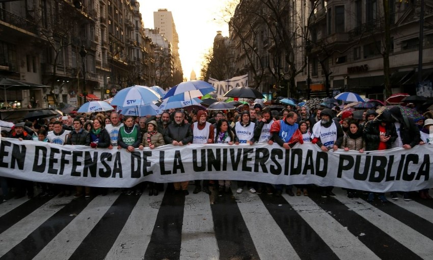 Marcha Federal Universitaria: masiva defensa de la educación pública para que siga siendo derecho y jamás se convierta en privilegio