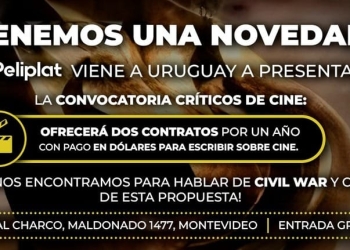 Peliplat viene a Uruguay a presentar la convocatoria Críticos de Cine Peliplat