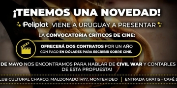 Peliplat viene a Uruguay a presentar la convocatoria Críticos de Cine Peliplat