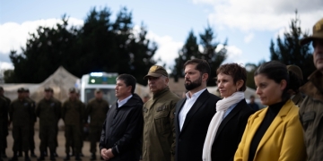 Presidente de la República, Gabriel Boric Font, desde Los Álamos: “Policías, FF.AA. y Gobierno están trabajando para investigar y perseguir este crimen