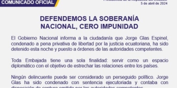 Invadir la embajada del México para sacar por la fuerza a Jorge Glas