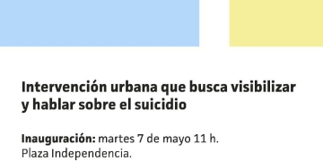 Intervención urbana que busca visibilizar y hablar sobre el suicidio como una problemática social