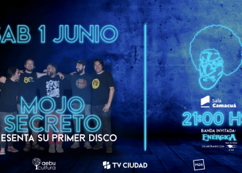 Mojo Secreto presenta su primer disco - Sala Camacuá - Sábado 1 de Junio 2024 - 21 hs.