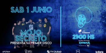 Mojo Secreto presenta su primer disco - Sala Camacuá - Sábado 1 de Junio 2024 - 21 hs.