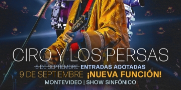 CIRO Y LOS PERSAS CONCIERTO SINFÓNICO 2024 - 9 de setiembre - Auditorio Nacional del SODRE