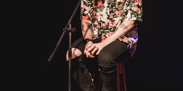 Fede Cyrulnik se presentó el 10 de diciembre del 2021 en el Teatro del Notariado – Fotografía Florencia Veres