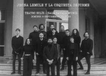 JHONA LEMOLE Y LA ORQUESTA DEFORME - Por primera vez en el Teatro Solís. - DOMINGO 08 DE SETIEMBRE 2024 - 20.30 horas