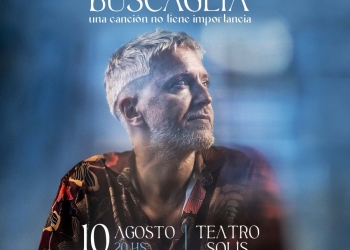 Una canción no tiene importancia: Martín Buscaglia en el Teatro Solís | sábado 10 de agosto 2024