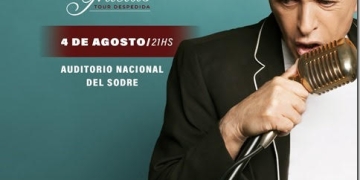 PALITO ORTEGA - GRACIAS - tour despedida - AUDITORIO NACIONAL DEL SODRE - 4 de agosto 2024 - 21hs
