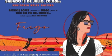 Patricia López presenta Fuego en Auditorio Nelly Goitiño - Sábado 13 de julio 2024 - 2000 h. - Sala Héctor Tosar