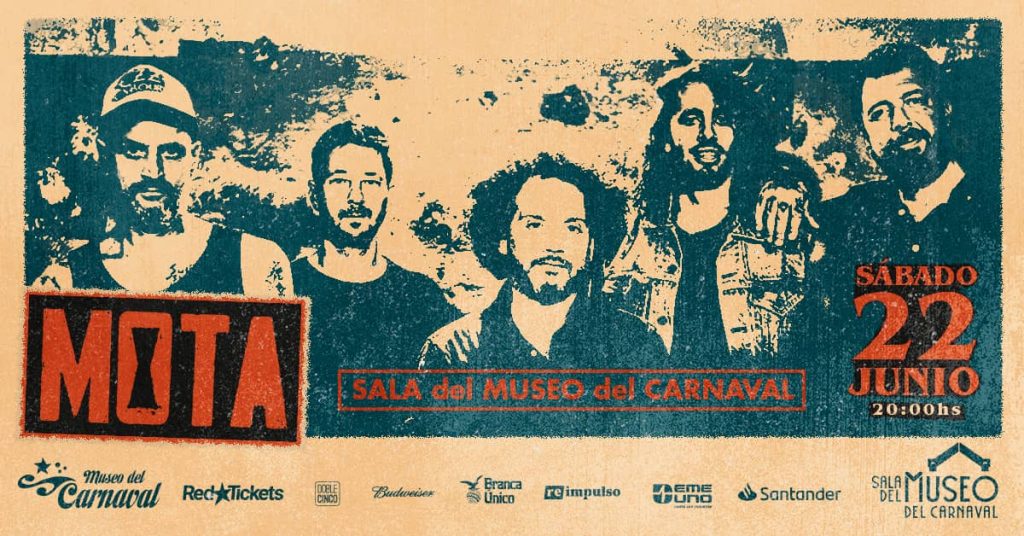 MOTA celebra su primer año arriba de los escenarios - Sala del Museo - Sábado 22 de Junio 2024 - 20 hs.