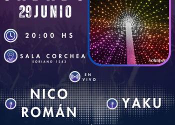 Nico Román & Yaku en Sala Corchea - 29 de junio 2024 - 20 hs.