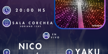 Nico Román & Yaku en Sala Corchea - 29 de junio 2024 - 20 hs.