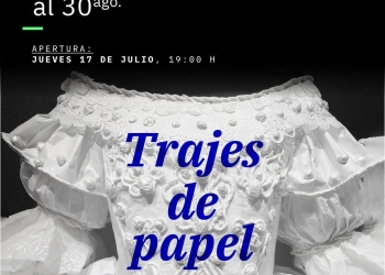 LA EMAD EXPONE TRAJES DE PAPEL EN EL CCE - La exposición permanecerá abierta a todo público hasta el 30 de agosto 2025
