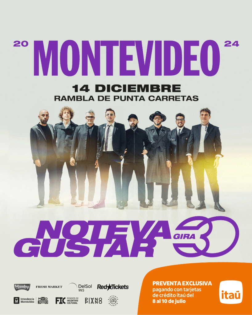 NO TE VA GUSTAR - 30 AÑOS - Rambla de Punta Carretas - Mvd. 14 DE DICIEMBRE 2024