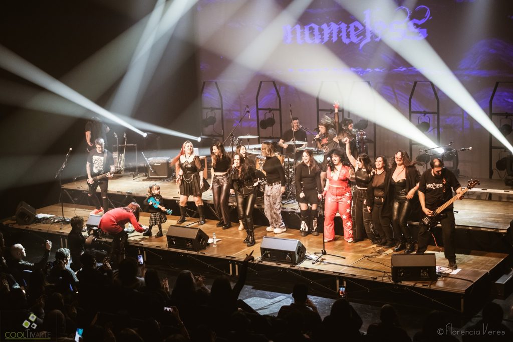 Nameless - 19 de julio del 2024 - Rock and Metal Ladies - Fotografía Florencia Veres