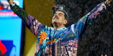 Nicolás Maduro en caracas julio 2024