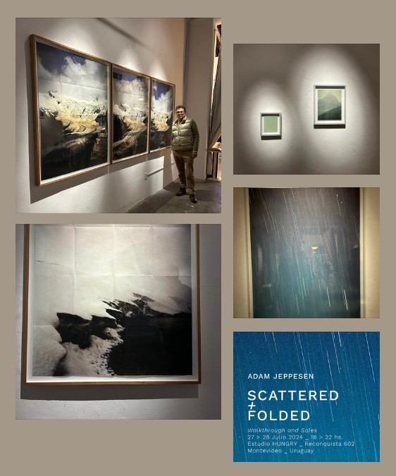 Recorriendo Exposiciones SCATTERED + FOLDED por Daniel Benoit Cassou