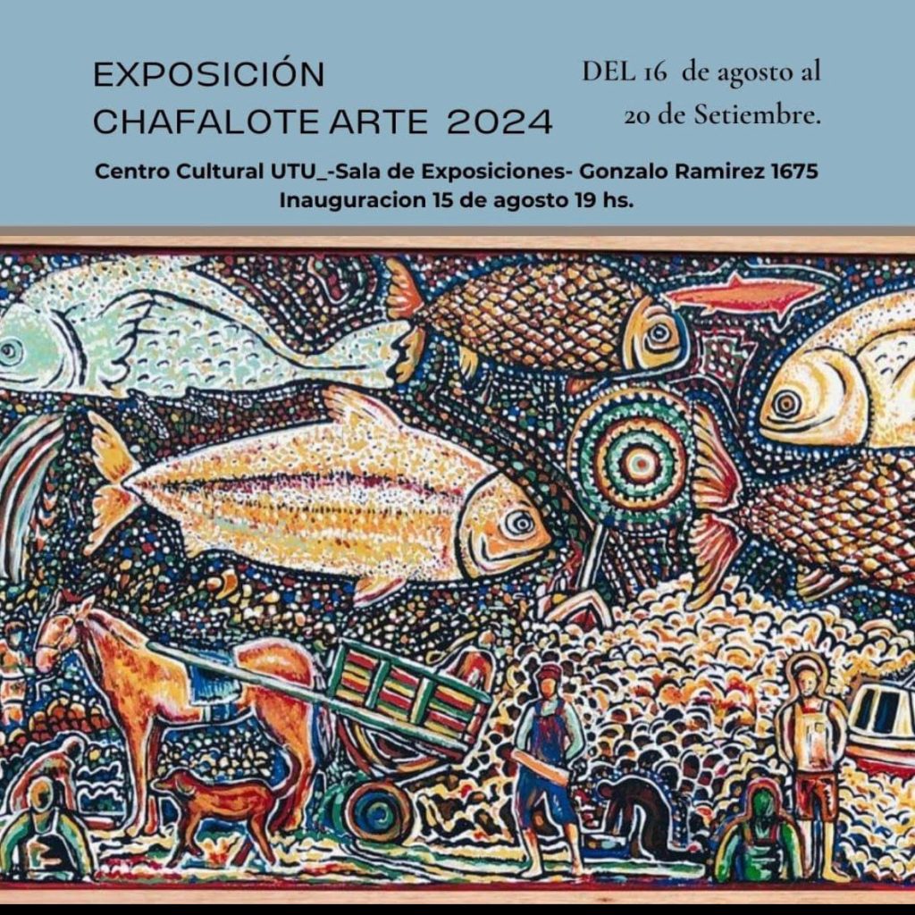 Cafalotearte - cultura en movimiento salón de exposiciones de la UTU de Palermo