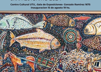 Cafalotearte - cultura en movimiento salón de exposiciones de la UTU de Palermo