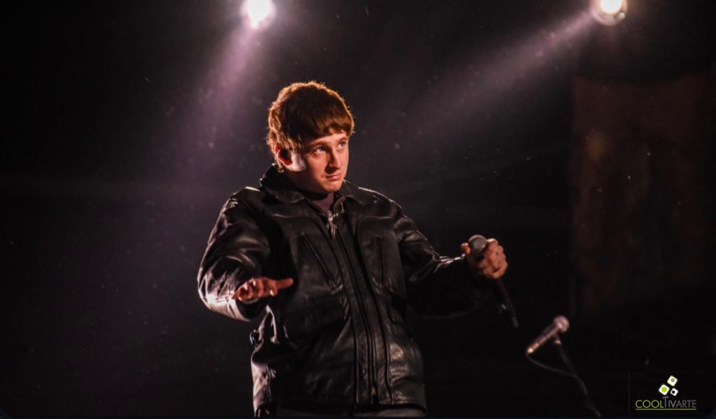 Dillom presentó en sitio su último disco Por cesárea - Agosto 2024 - Foto Jonathan La paz