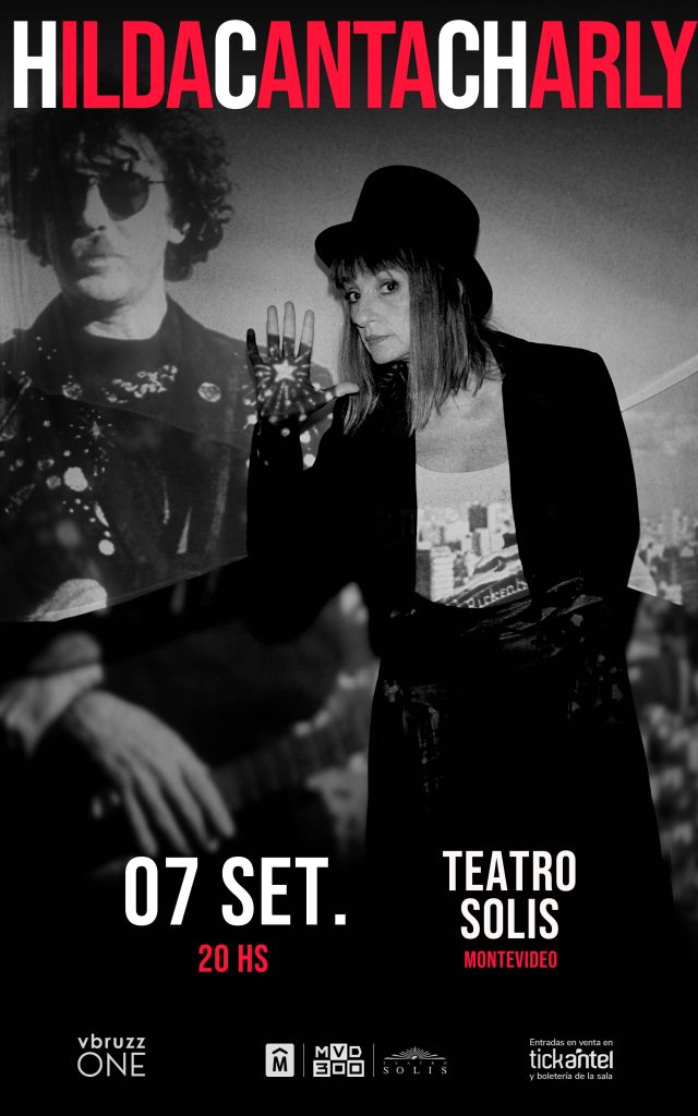 HILDA CANTA CHARLY - SÁBADO 7 de SETIEMBRE 2024 - 20 hs - TEATRO SOLÍS