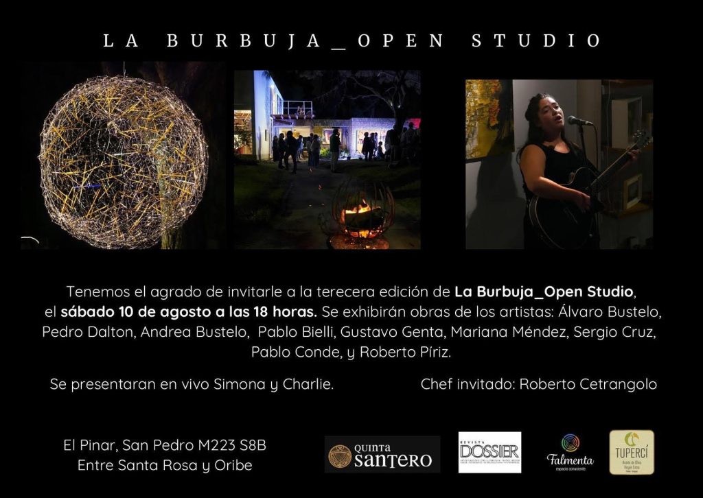 La Burbuja Open Studio - 3a Edición - 10 de agosto 2024 - 18 horas