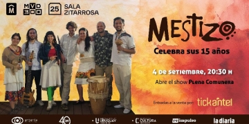 Mestizo celebra sus 15 años - MIÉRCOLES 4 DE SETIEMBRE - 20.30H - SALA ZITARROSA