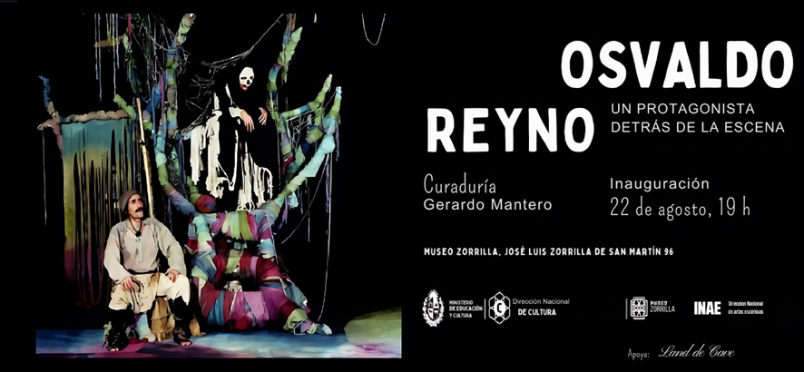 Osvaldo Reyno - un protagonista detrás de la escena - exhibición desde el 22 de agosto y hasta el 19 de octubre de 2024 en el Museo Zorrilla