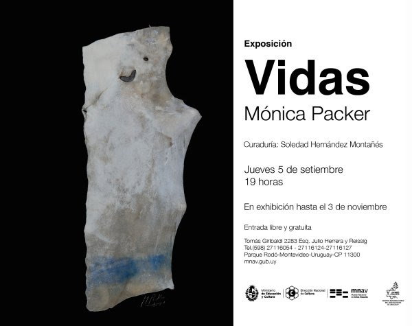 VIDAS - Mónica Packer - Inauguración de la exposición - Jueves 5 de setiembre 2024 - Museo Nacional de Artes Visuales