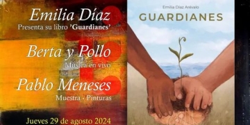 Guardianes de Emilia Díaz Arévalo junto a Pollo Píriz y Berta Pereira