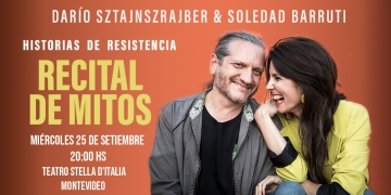 Darío Sztajnszrajber y Soledad Barruti presentan Recital de mitos - Historias de resistencia