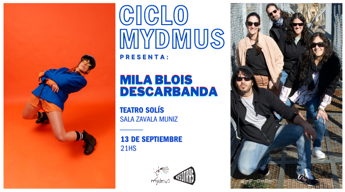 Ciclo MYDMUS Teatro Solis 2024 - 13 de setiembre 21 hs Ciclo MYDMUS Teatro Solis 2024 - 13 de setiembre 21 hs