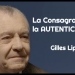 El imperativo de ser tu mismo. "LA CONSAGRACIÓN DE LA AUTENTICIDAD". Gilles Lipovetsky