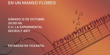 La Folclórica en un Manso Floreo - Centro Cultural La Experimental - sábado 12 de octubre 2024