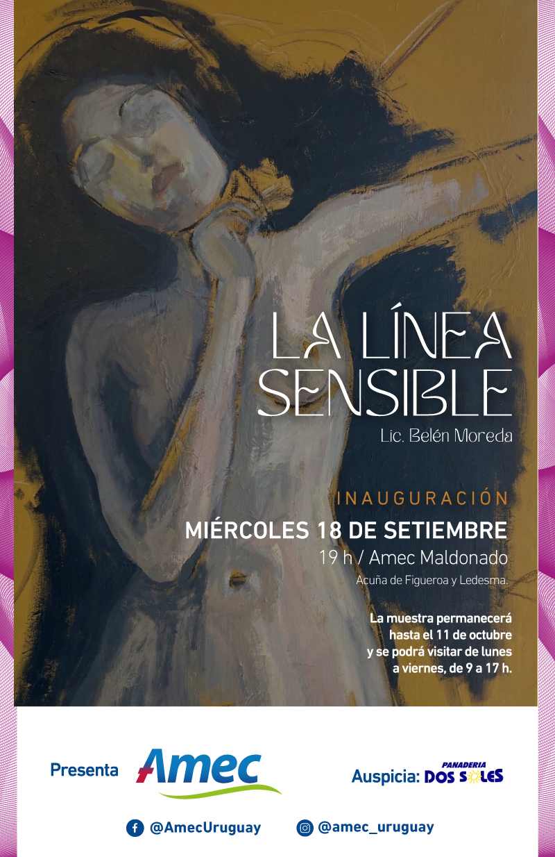 Muestra de Belén Moreda en Espacio Cultural Miguel Ángel - 18.09.24 - Amec Maldonado