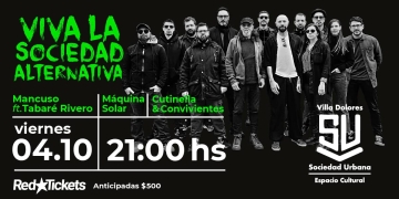 VIVA LA SOCIEDAD ALTERNATIVA - Viernes 4 de Octubre 2024 - 21 hs.