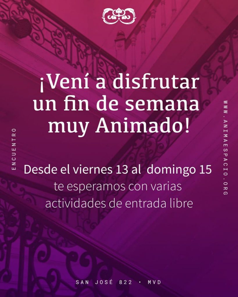 Vení a disfrutar un fin de semana muy Animado - Desde el viernes 13 al&nbsp; domingo 15 Setiembre 2024 te esperamos con varias actividades de entrada libre